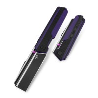 Нож Bestech Tardis сталь D2, рукоять G10 черно-фиолетовая