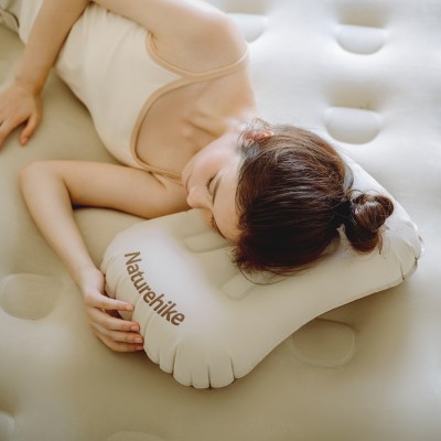 Подушка Naturehike aeros NH17T013-Z надувная бежевая Подушка Naturehike aeros NH17T013-Z надувная бежевая