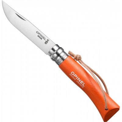 Нож Opinel №7 Trekking нержавеющая сталь, оранжевый, 002208