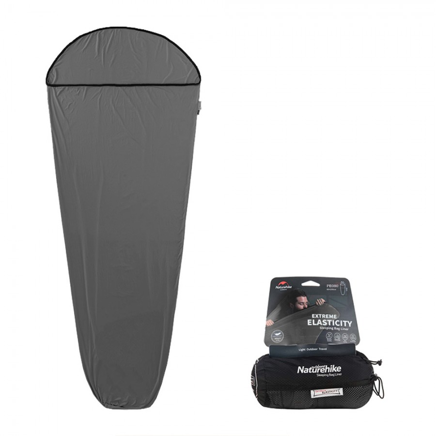 Вкладыш в спальный мешок Naturehike NH17N002-D серый