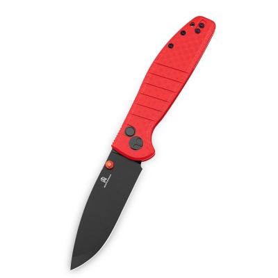 Нож Bestechman Goodboy сталь D2, рукоять G10 красная