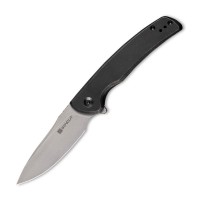 Складной нож SENCUT Tynan 10Cr15CoMoV Steel Gray Stonewashed Handle Stainless Black Складной нож SENCUT Tynan 10Cr15CoMoV Steel Gray Stonewashed Handle Stainless Black