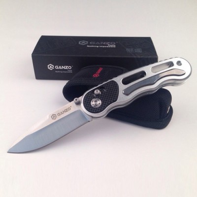 Нож Ganzo G718 серый, G718g