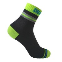 Водонепроницаемые носки DexShell Pro visibility Cycling S (36-38) Зеленая полоска, DS648HVYS