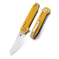 Нож Bestech Syntax сталь 14C28N, рукоять G10 желтая Нож Bestech Syntax сталь 14C28N, рукоять G10 желтая