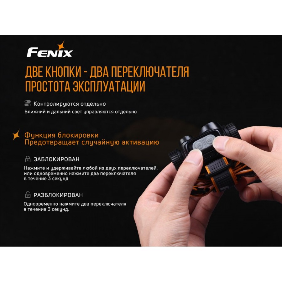 Налобный фонарь Fenix HM65R