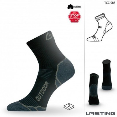 Носки Lasting TCC 986, cotton+polypropylene, черный, размер L , TCC986L Носки Lasting TCC 986, cotton+polypropylene, черный, размер L , TCC986L