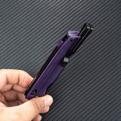 Нож складной SRM Terrier 258L-GN фиолетовый Нож складной SRM Terrier 258L-GN фиолетовый