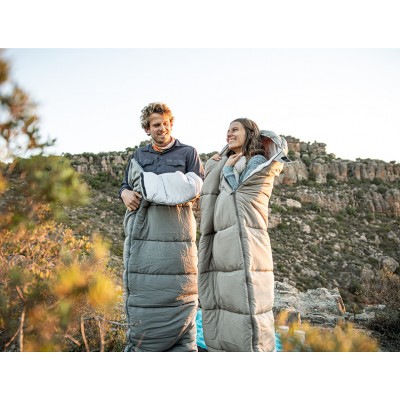 Ультралёгкий спальный мешок Naturehike M300 хлопковый с капюшоном весна осень (молния справа), 6927595701263