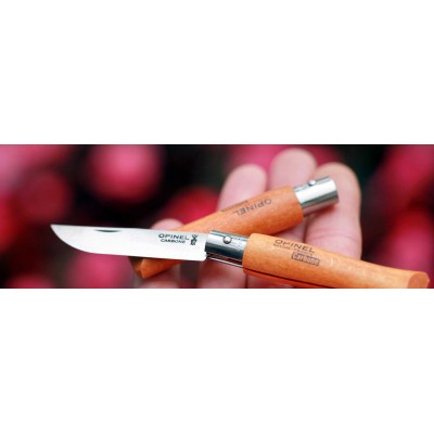 Нож Opinel №5, углеродистая сталь, рукоять из дерева бука, 111050