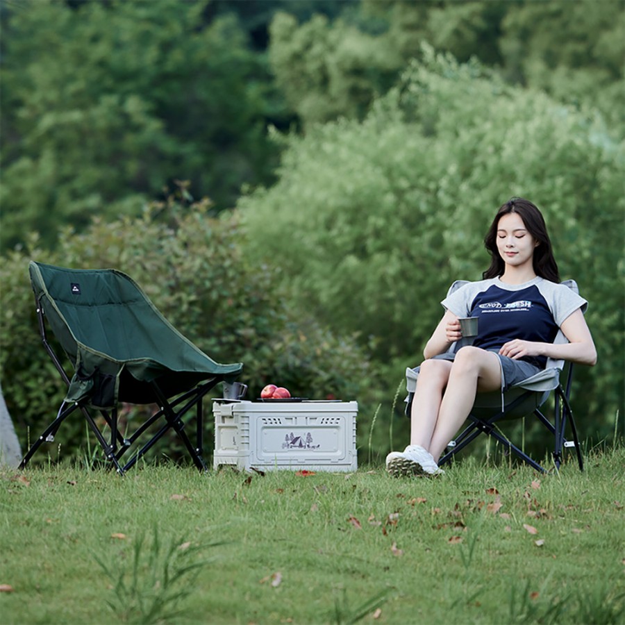 Кресло Naturehike Moon Chair CNK23JU0001 складное серый,6976023929786