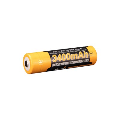Аккумулятор 18650 Fenix  ARB-L18-3400U V3.0 с разъемом для USB