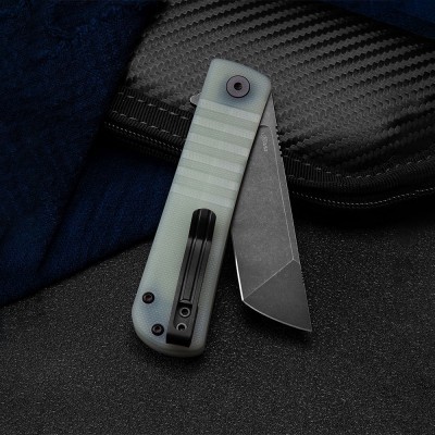 Нож Bestech Titan сталь D2, рукоять G10 нефритовая