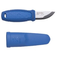Нож Morakniv Eldris, нержавеющая сталь, цвет синий, ножны, шнурок, огниво, 13522 Нож Morakniv Eldris, нержавеющая сталь, цвет синий, ножны, шнурок, огниво, 13522