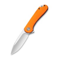 Складной нож CIVIVI Elementum D2 Steel Satin Finished Handle G10 Orange Складной нож CIVIVI Elementum D2 Steel Satin Finished Handle G10 Orange