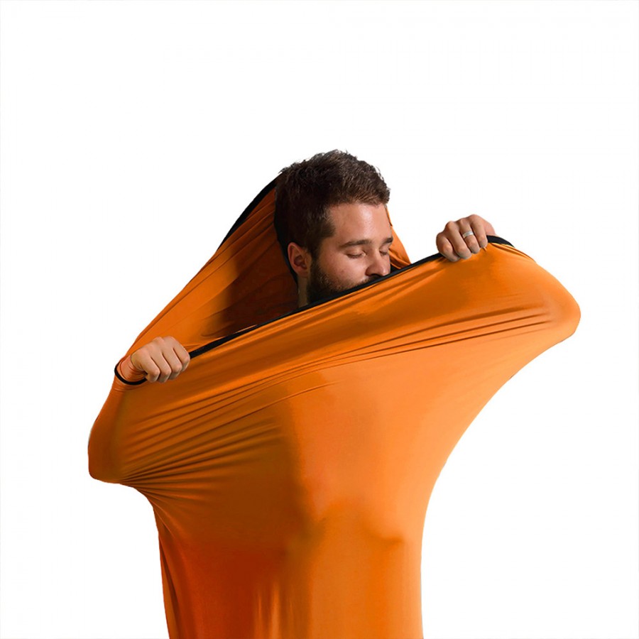 Вкладыш в спальный мешок Naturehike NH17N002-D оранжевый