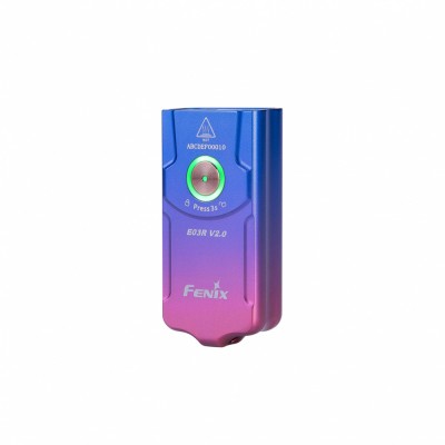 Фонарь-брелок Fenix E03R EDC V2.0 небула