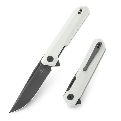 Нож Bestechman Dundee сталь D2, рукоять G10 белая