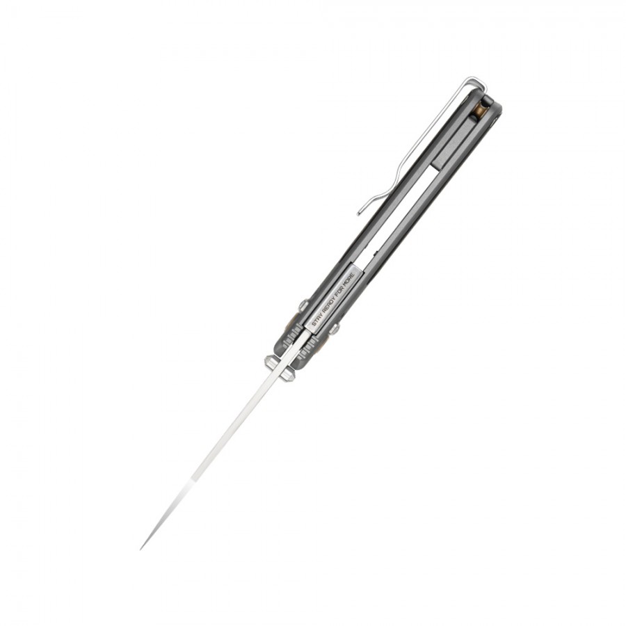 Нож складной SRM Medal 259L-AK алюминий с эбеновым деревом