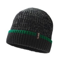 Шапка водонепроницаемая Dexshell Cuffed Beanie, DH353GRN черная с зеленой полоской, размер S/M, DH353GRNSM Шапка водонепроницаемая Dexshell Cuffed Beanie, DH353GRN черная с зеленой полоской, размер S/M, DH353GRNSM