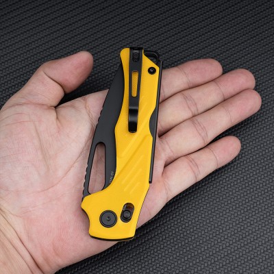 Нож складной SRM Mirage 239X-GY желтый