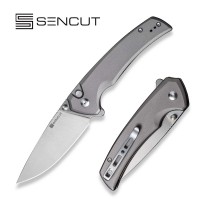 Складной нож SENCUT Serene сталь D2, рукоять Алюминий серый Складной нож SENCUT Serene сталь D2, рукоять Алюминий серый