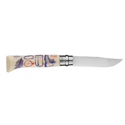 Нож Opinel №8, Escapade Bivouac , 002444