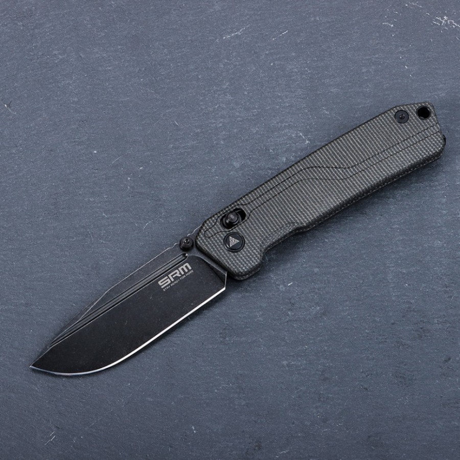 Нож складной SRM Rubik 7228L-MB2 черный