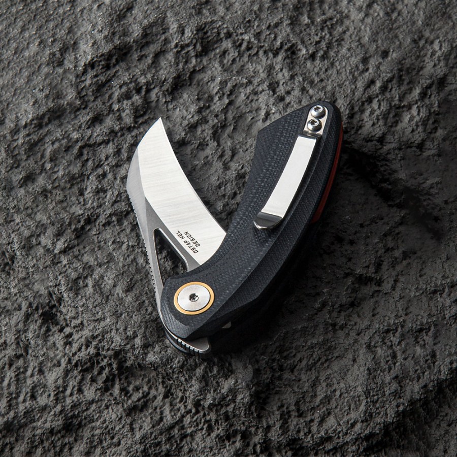 Нож Bestech Bihai сталь 14C28N, рукоять G10 черная