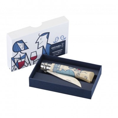 Нож Opinel №8, Edition France by Ale Giorgini, 002154