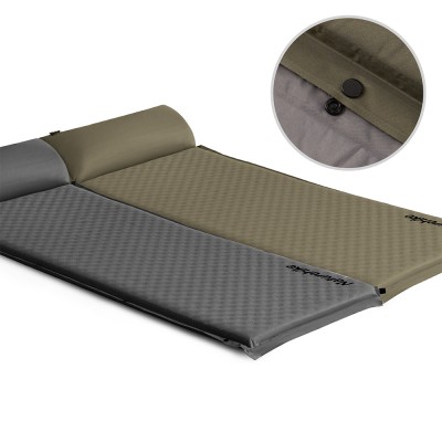 Коврик c подушкой самонадувной Naturehike CNK2300DZ014 D01 серый 6см