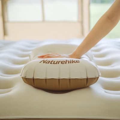 Подушка Naturehike aeros NH17T013-Z надувная бежевая Подушка Naturehike aeros NH17T013-Z надувная бежевая