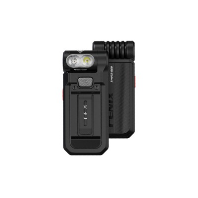 Фонарь Fenix многофункциональный SW05R-RED с красной подсветкой, черный