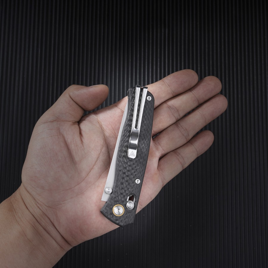 Нож складной SRM Medal 255L-GQ2 дамасский узор