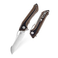 Нож Bestech Platypus сталь D2, рукоять G10 черный-оранжевый-бежевый Нож Bestech Platypus сталь D2, рукоять G10 черный-оранжевый-бежевый