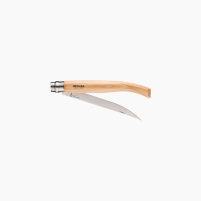 Нож филейный Opinel №15, нержавеющая сталь, рукоять из дерева бука