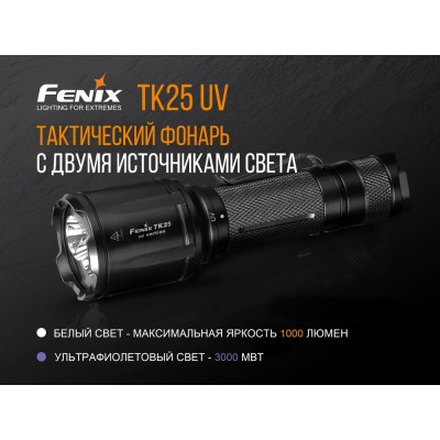 Фонарь Fenix TK25 UV, TK25UV