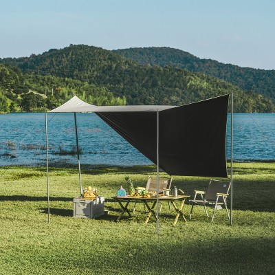 Палатка Naturehike Ango Automatic CNK2550WS010 трёхместная, большая, c навесом, светло-серая с серым Палатка Naturehike Ango Automatic CNK2550WS010 трёхместная, большая, c навесом, светло-серая с серым