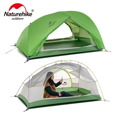 Палатка ультралёгкая Naturehike Star-river 2 с тентом 2-местная Green, 6927595716496