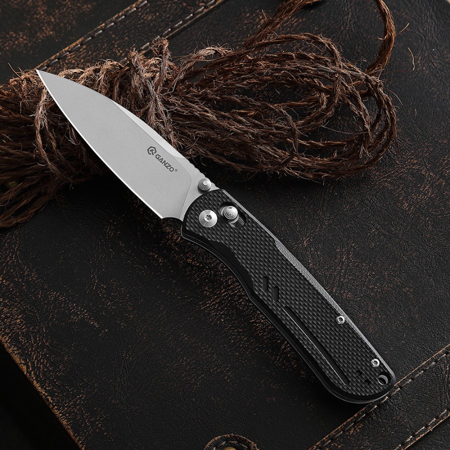 Нож складной Ganzo G771-BK черный