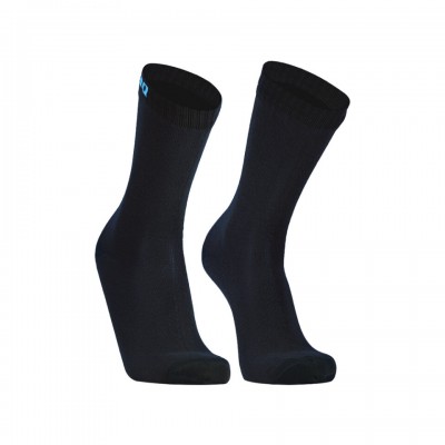 Водонепроницаемые носки DexShell Ultra Thin Crew M (39-42), черный/голубой, DS683BLKM Водонепроницаемые носки DexShell Ultra Thin Crew M (39-42), черный/голубой, DS683BLKM
