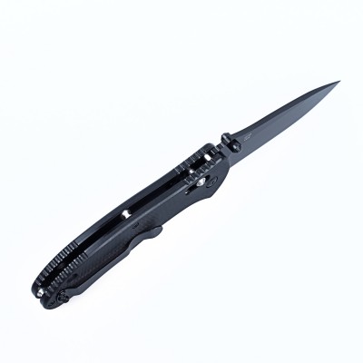 Нож Ganzo G7393 черный, G7393-BK