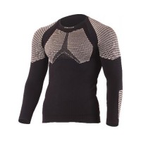 Футболка  мужская WEROLO/ дл. рукав/ шерсть 300/ черный/ L/XL, WEROLO9070LXL