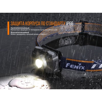 Налобный фонарь Fenix HL32Rg серый