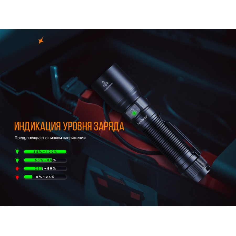 Фонарь Fenix C6 V3.0, C6V30