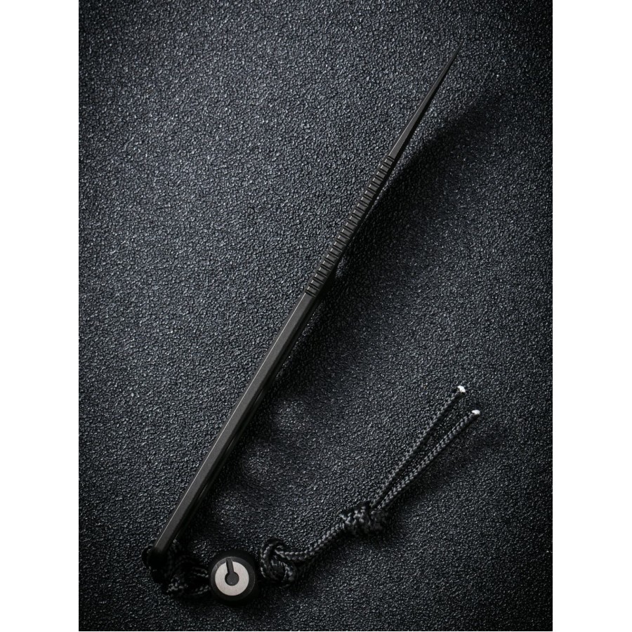 Нож CIVIVI Fixed Blade Circulus 10Cr15CoMoV Steel Black Stonewashed Handle Ostap Hel Design