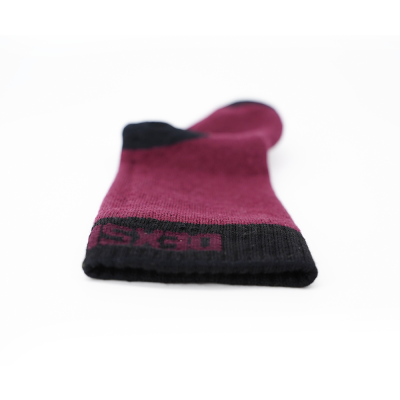 Водонепроницаемые носки детские DexShell Ultra Thin Children Socks S (16-18 см), бордовые, DS543BBS