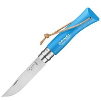 Нож Opinel №7 Trekking нержавеющая сталь, голубой, 002206 Нож Opinel №7 Trekking нержавеющая сталь, голубой, 002206
