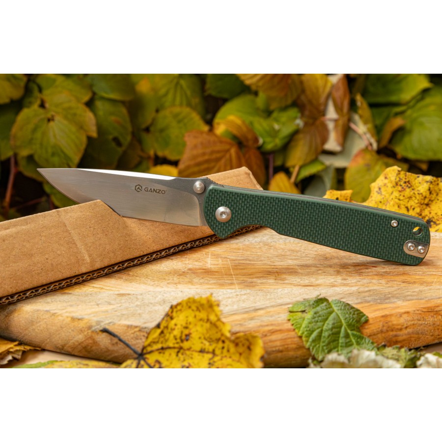 Нож  складной Ganzo G6805-GB сталь 8CR14, Green