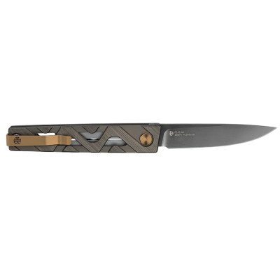 Нож Ruike P878-AK, бронзовый